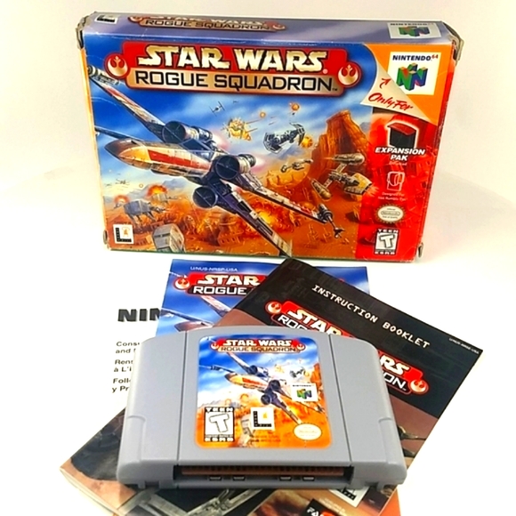 Star Wars Rogue Squadron for N64 in Orig Retail Box - Picture 14 of 14